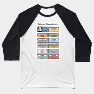 Jukebox Shakespeare Baseball T-Shirt